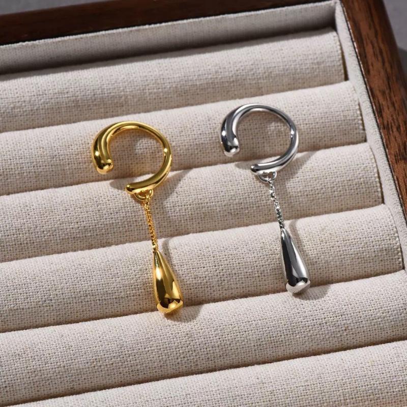 Orecchini a Clip con Pendente a Goccia – Tiramondo™