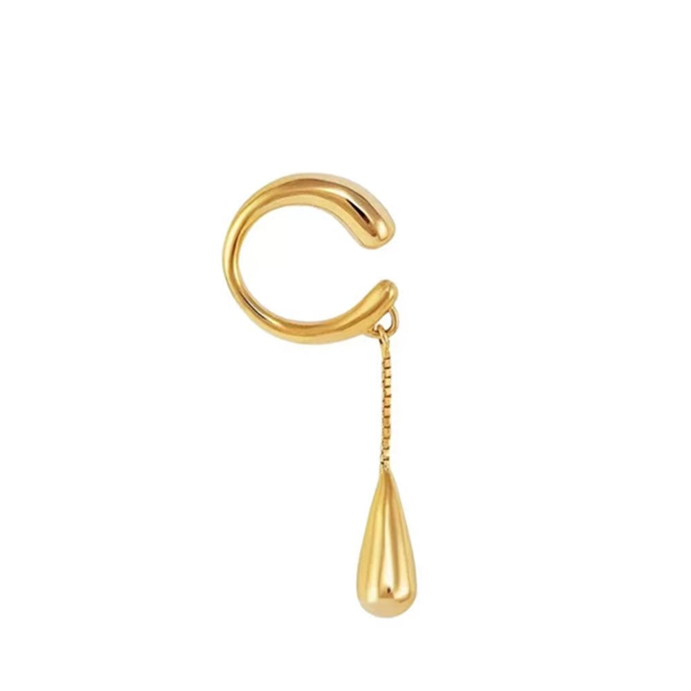 Orecchini a Clip con Pendente a Goccia – Tiramondo™