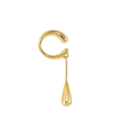 Orecchini a Clip con Pendente a Goccia – Tiramondo™